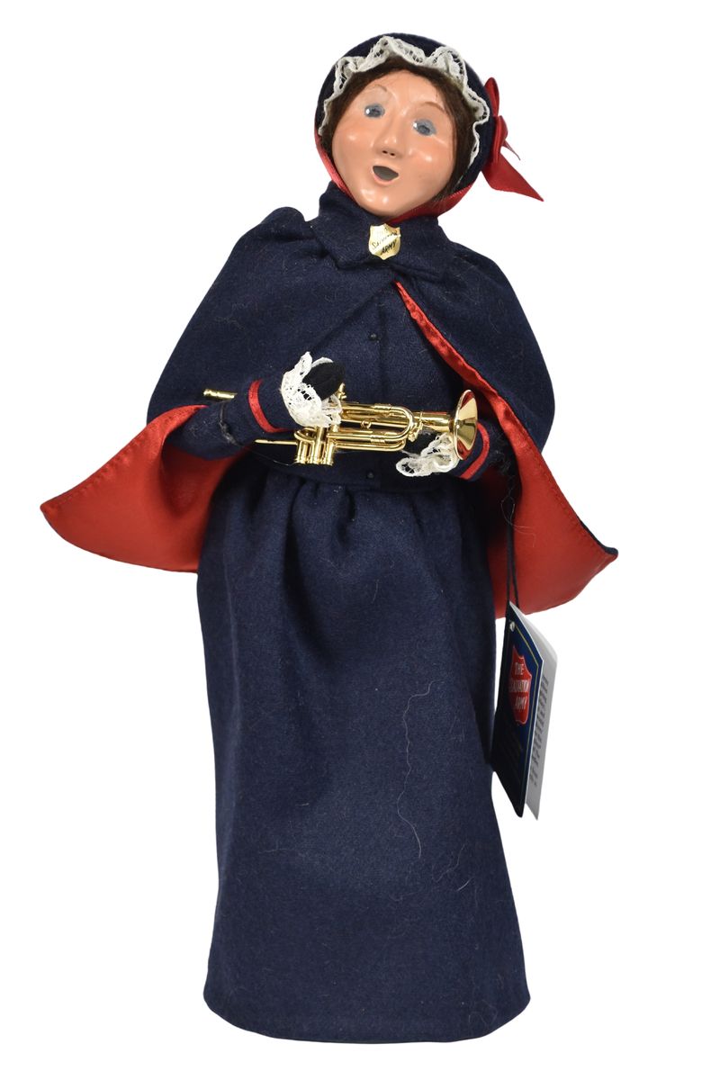 Salvation Army Woman with Cornet