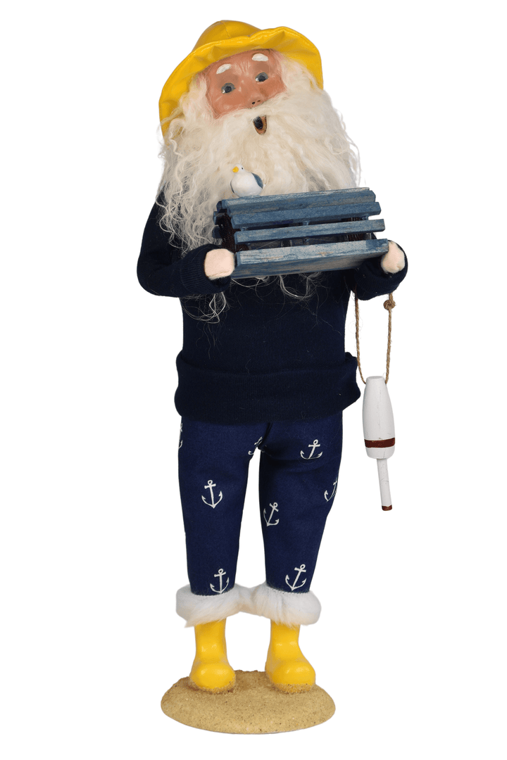 Nautical Santa with Lobsters