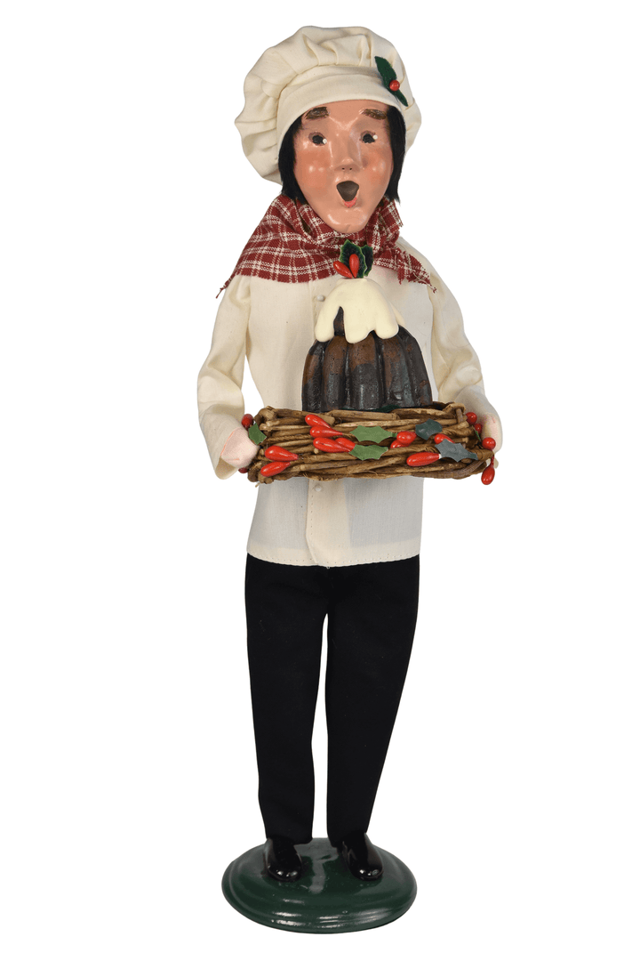 Chef with Plum Pudding
