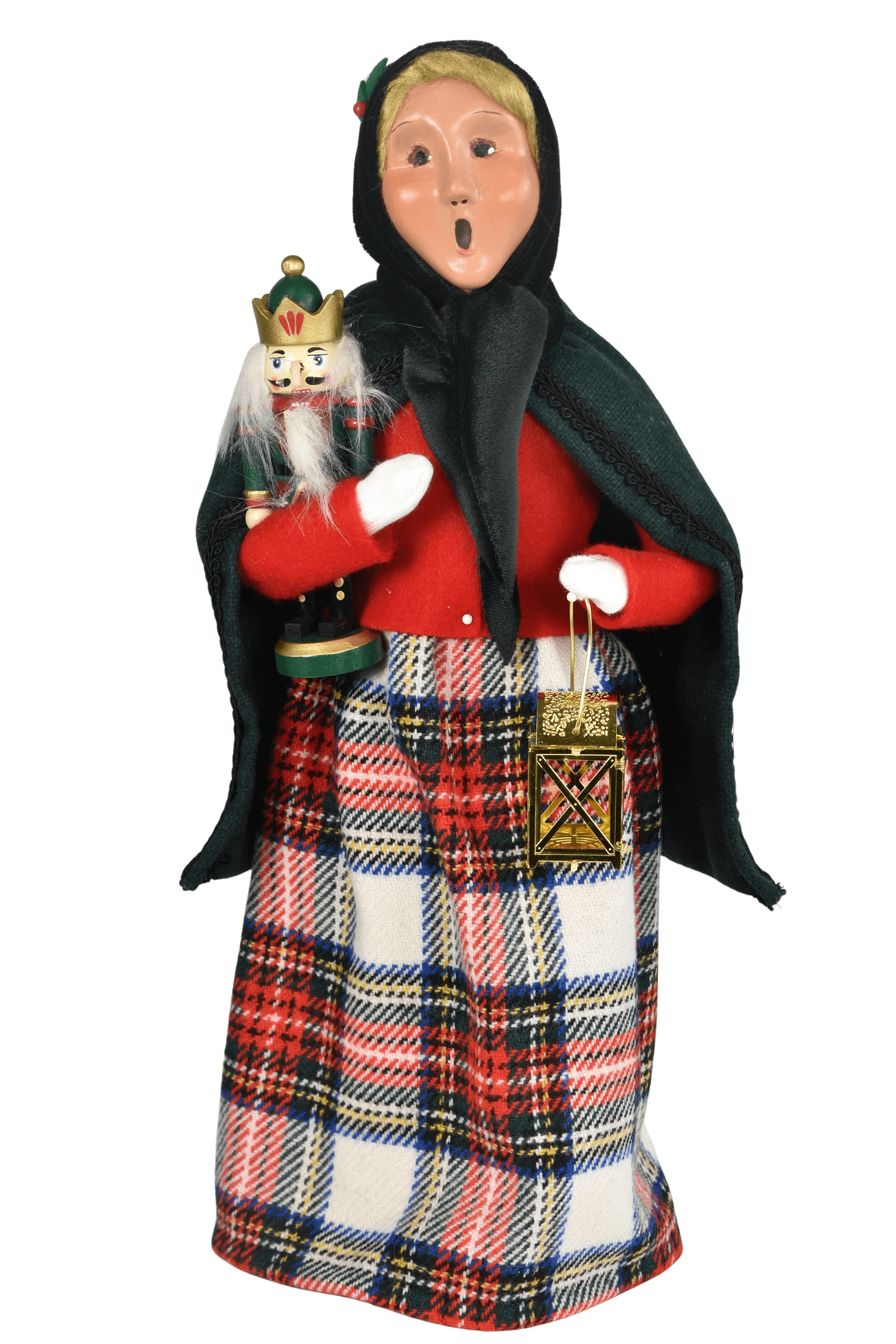 Nutcracker Family Woman Caroler