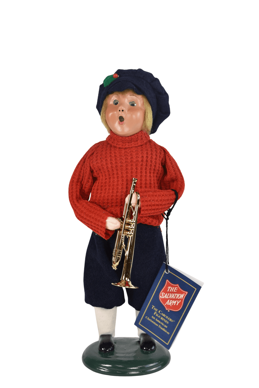 Salvation Army Boy with Cornet
