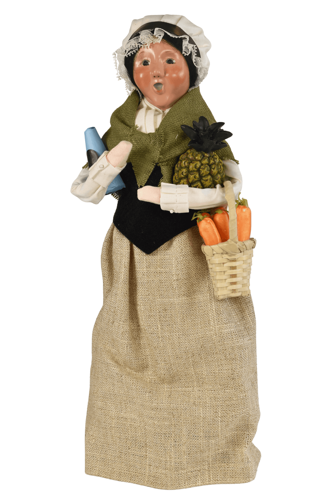 Colonial Shopping Woman