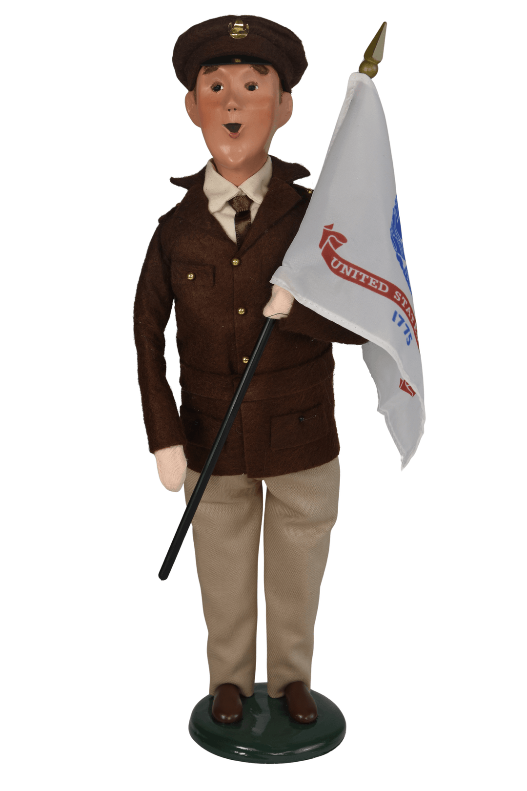 Army Man with Flag