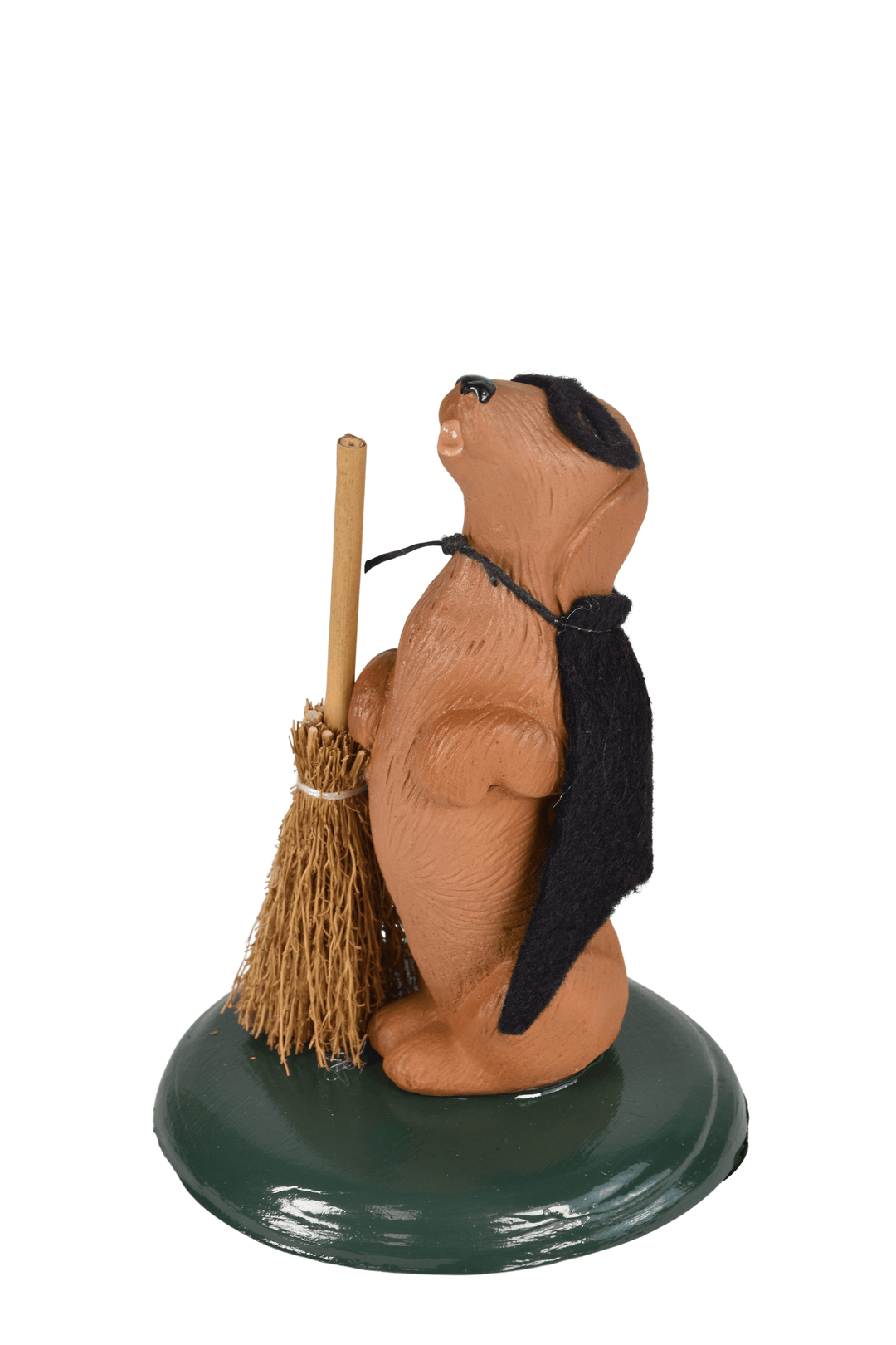 Dashshund with Broom