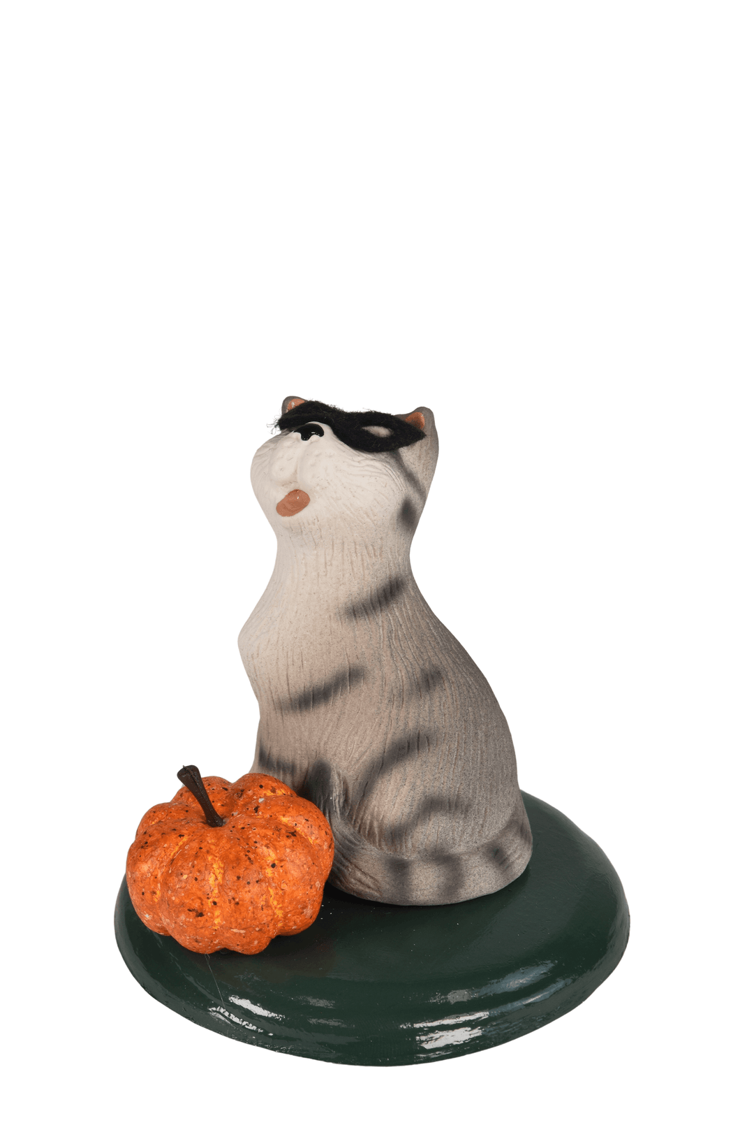 Grey Tabby with Pumpkin