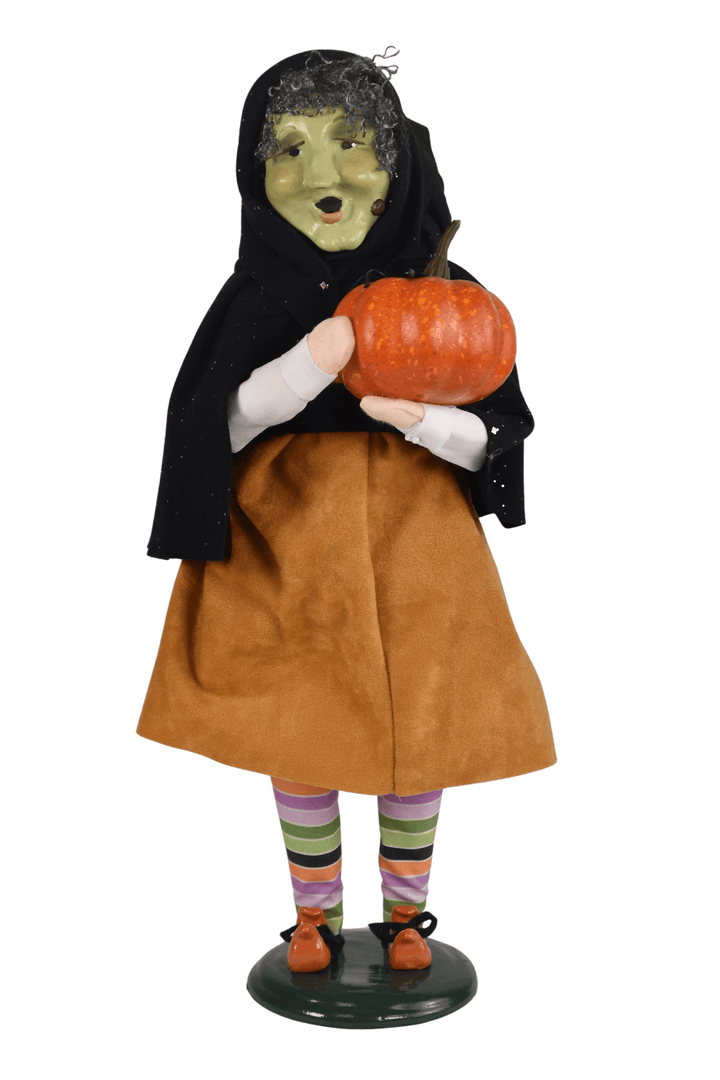 Witch with Pumpkin