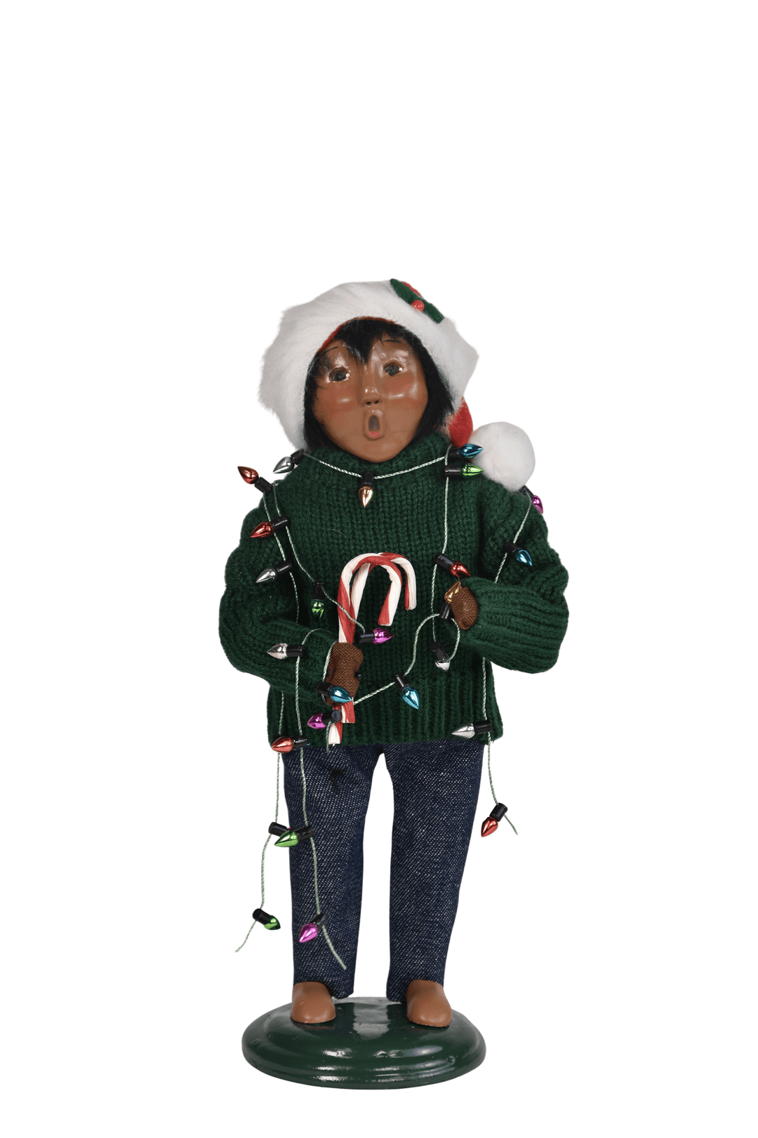 African American Decorating Family Boy