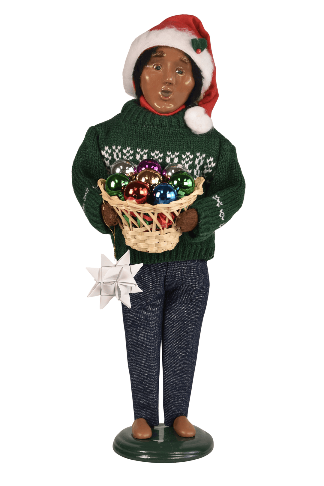 African American Decorating Family Man