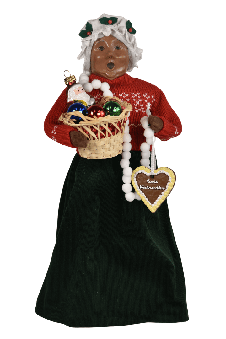 African American Decorating Mrs. Claus