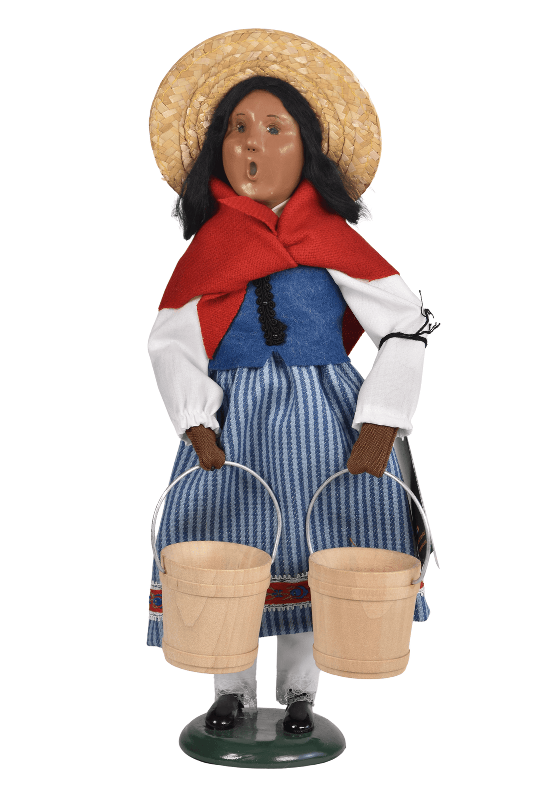 African American 8 Maids A-Milking