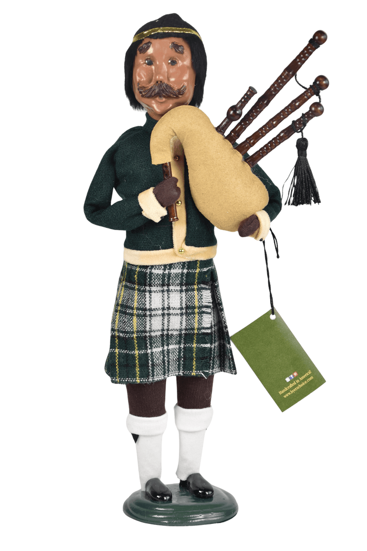 African American 11 Pipers Piping