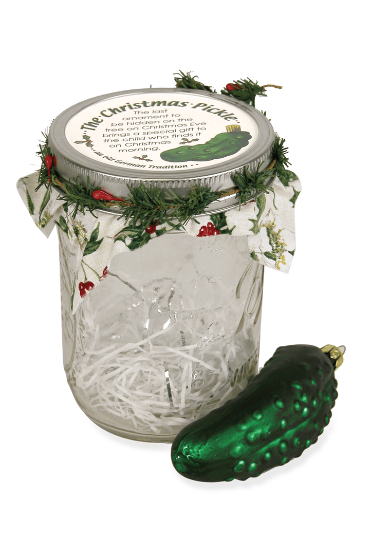 Glass Pickle Ornament