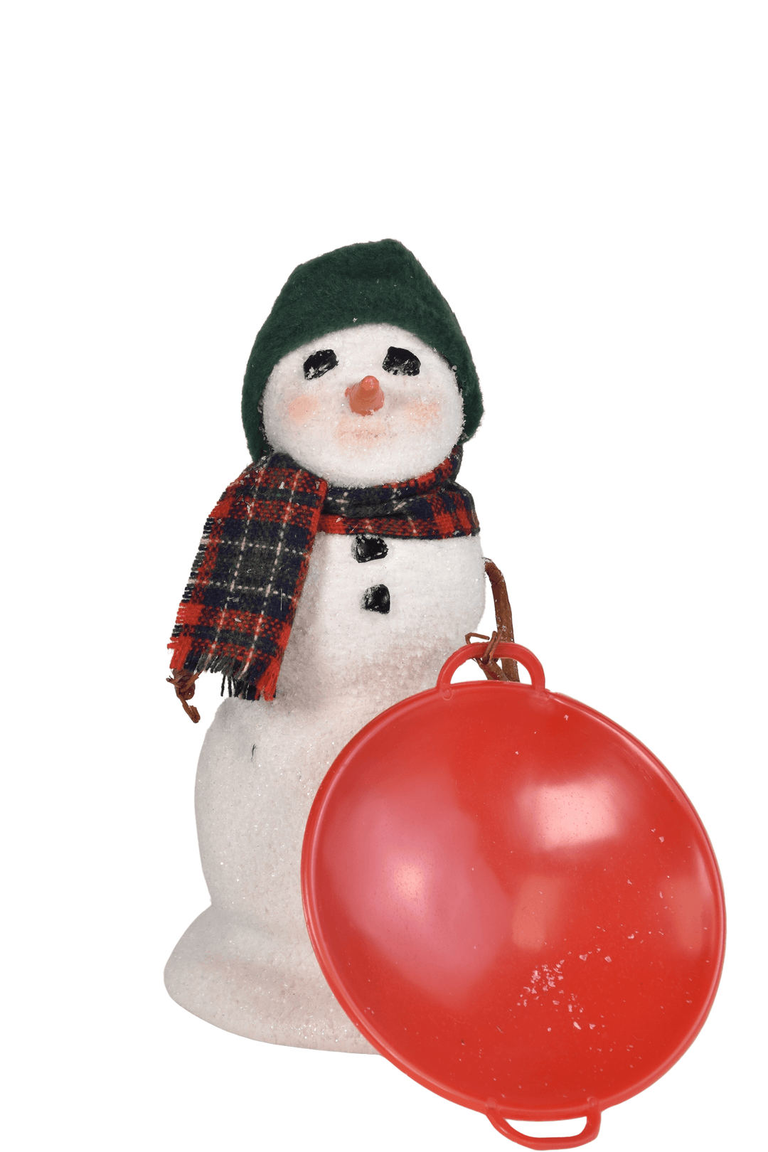 Snowman with Saucer