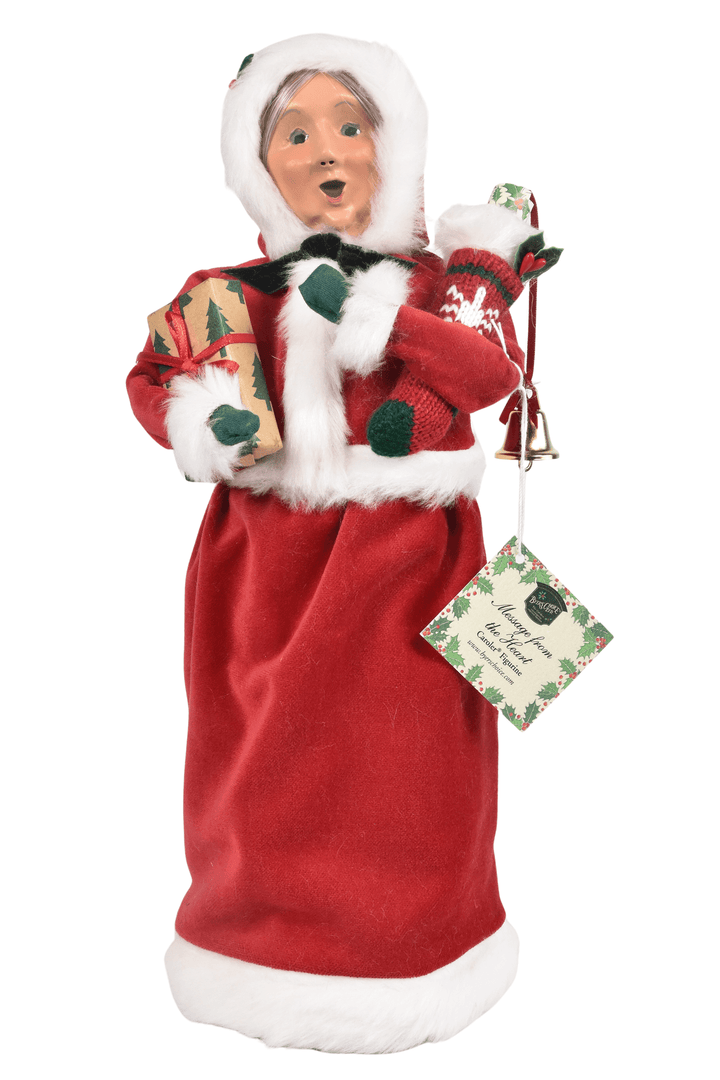 Red Velvet Message Mrs Claus