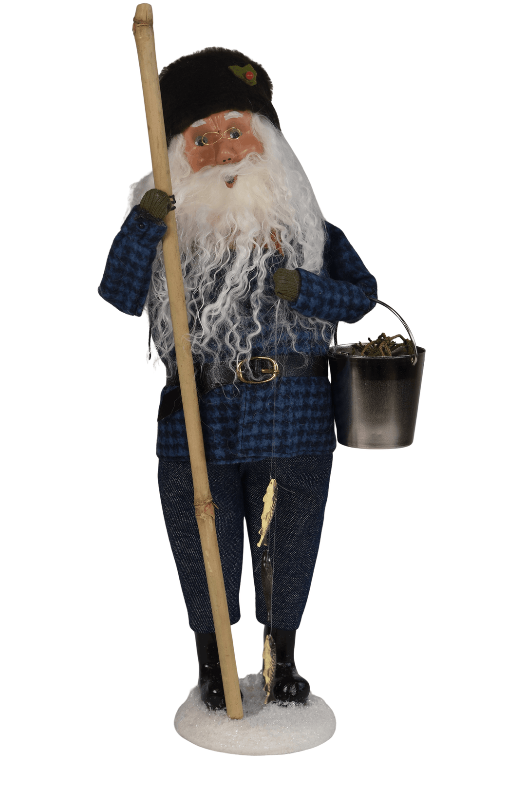 Ice Fishing Santa