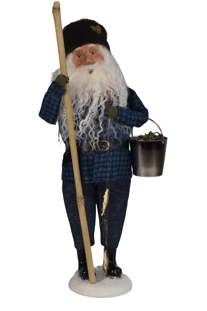 Ice Fishing Santa