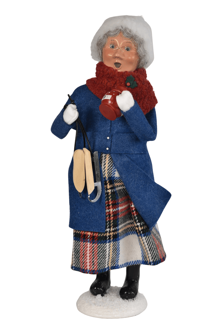 Ice Skating Mrs. Claus