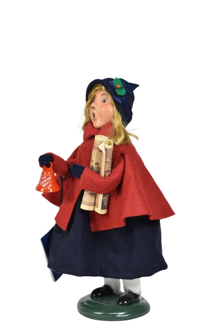 Salvation Army Girl with Bell