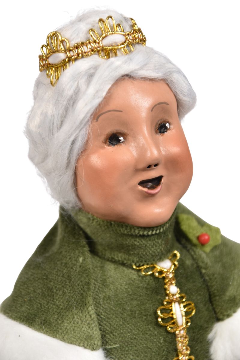 Gold Sparkle Mrs Claus