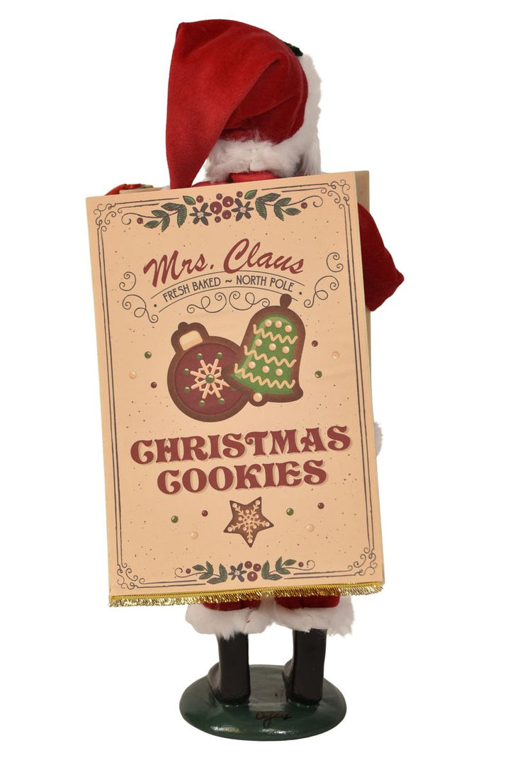Santa w/ Cookie Sandwich Board