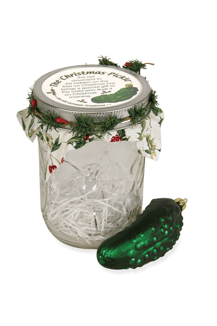 Glass Pickle Ornament