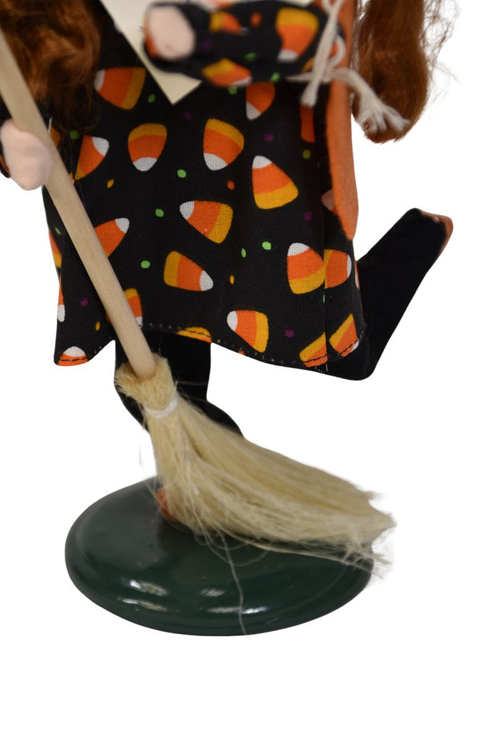 Girl Witch On Broom