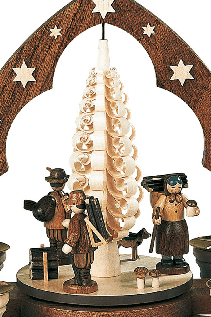 Forest People Natural Wood - German Pyramid