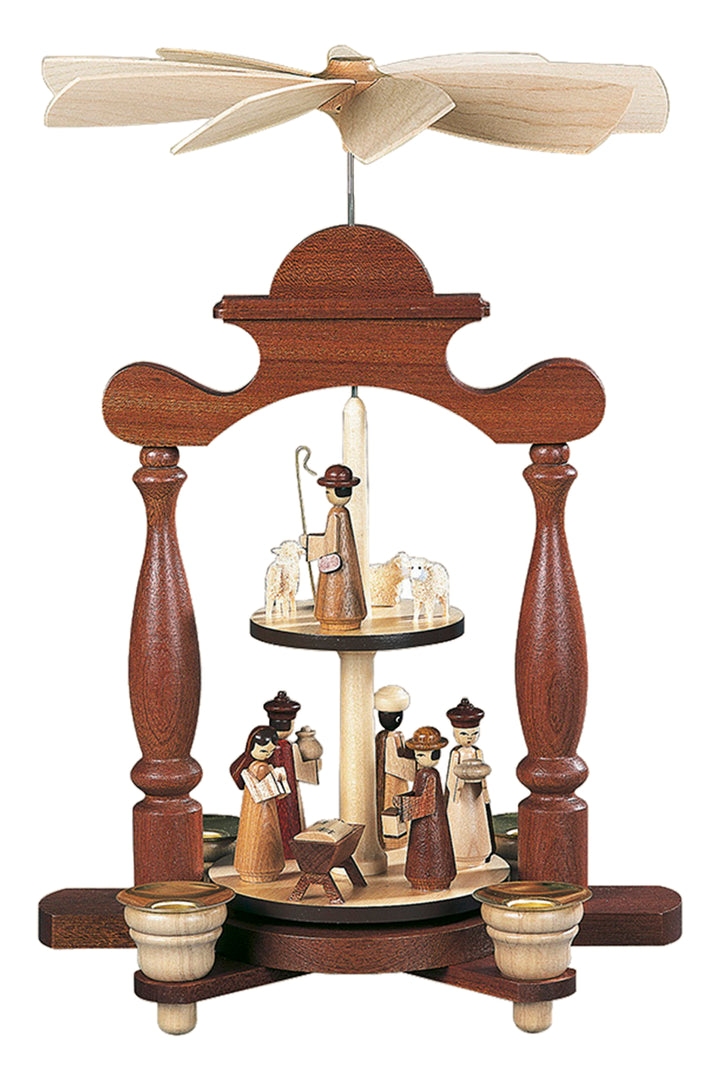 Pyramid Nativity Scene 2 Plat.
