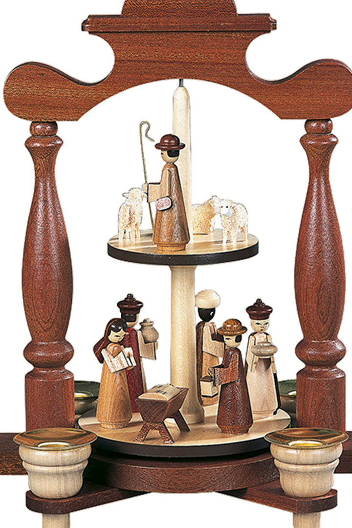 Pyramid Nativity Scene 2 Plat.