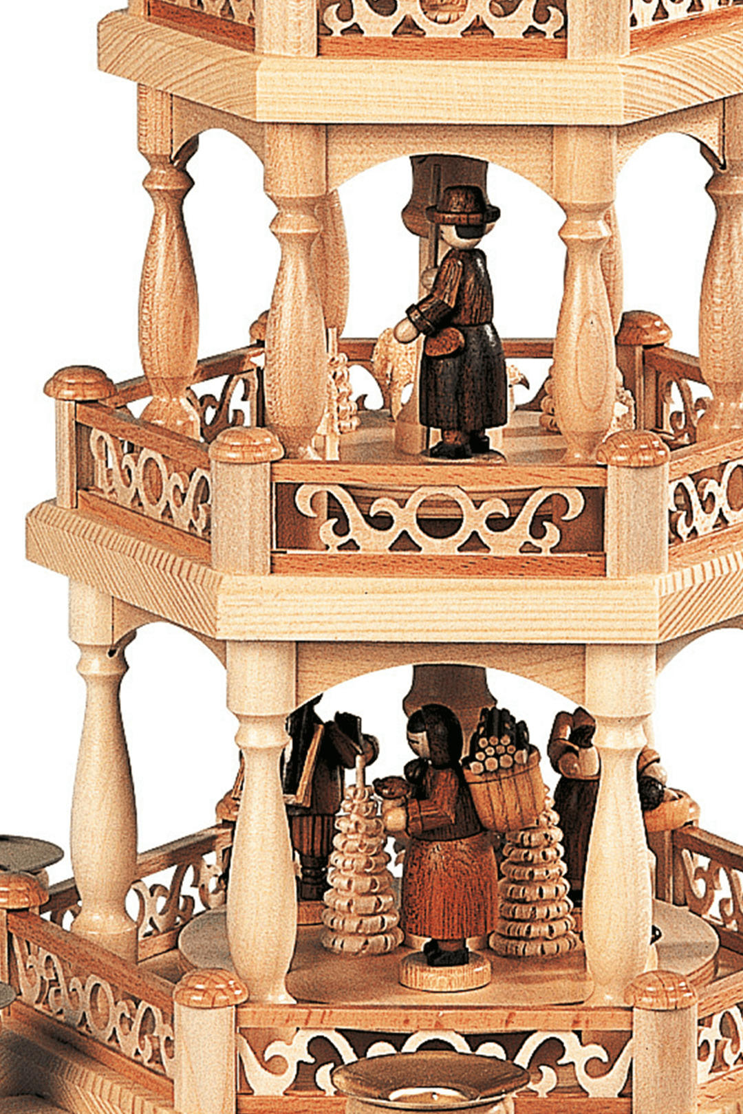 Forest Scene 3 Tier - German Pyramid