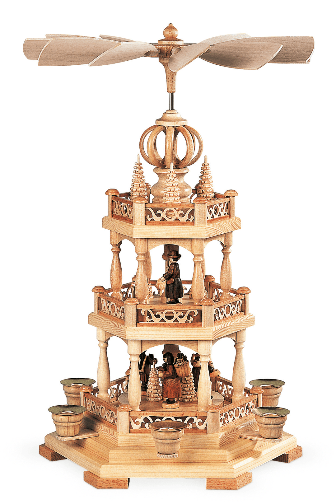 Forest Scene 3 Tier - German Pyramid