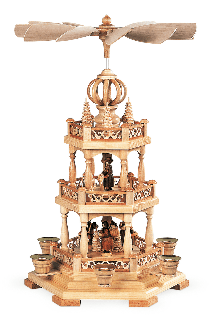 Forest Scene 3 Tier - German Pyramid