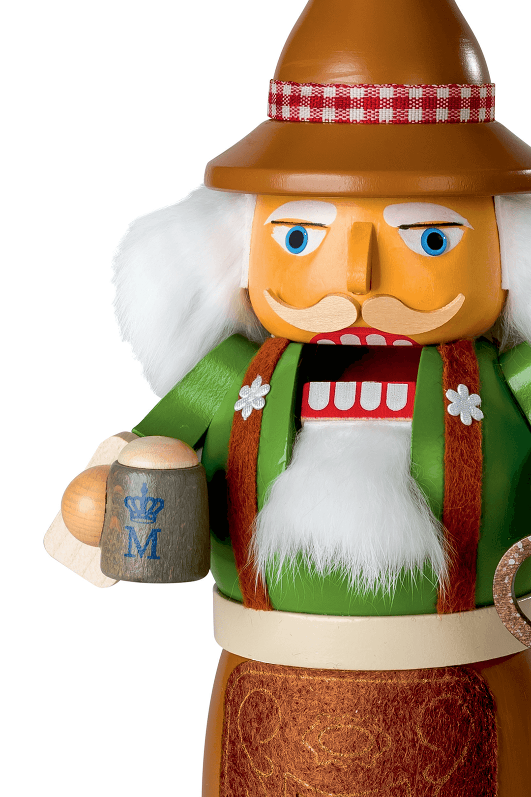 Bavarian on Oktoberfest - German Smoking Nutcracker