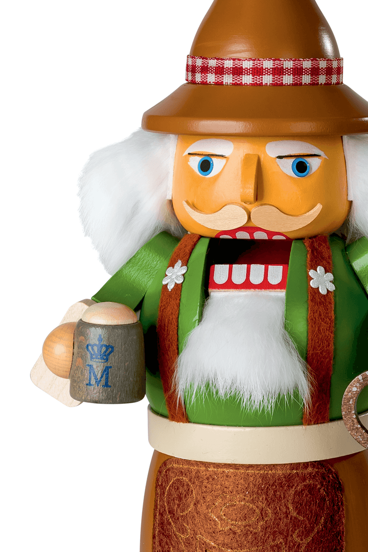 Bavarian on Oktoberfest - German Smoking Nutcracker