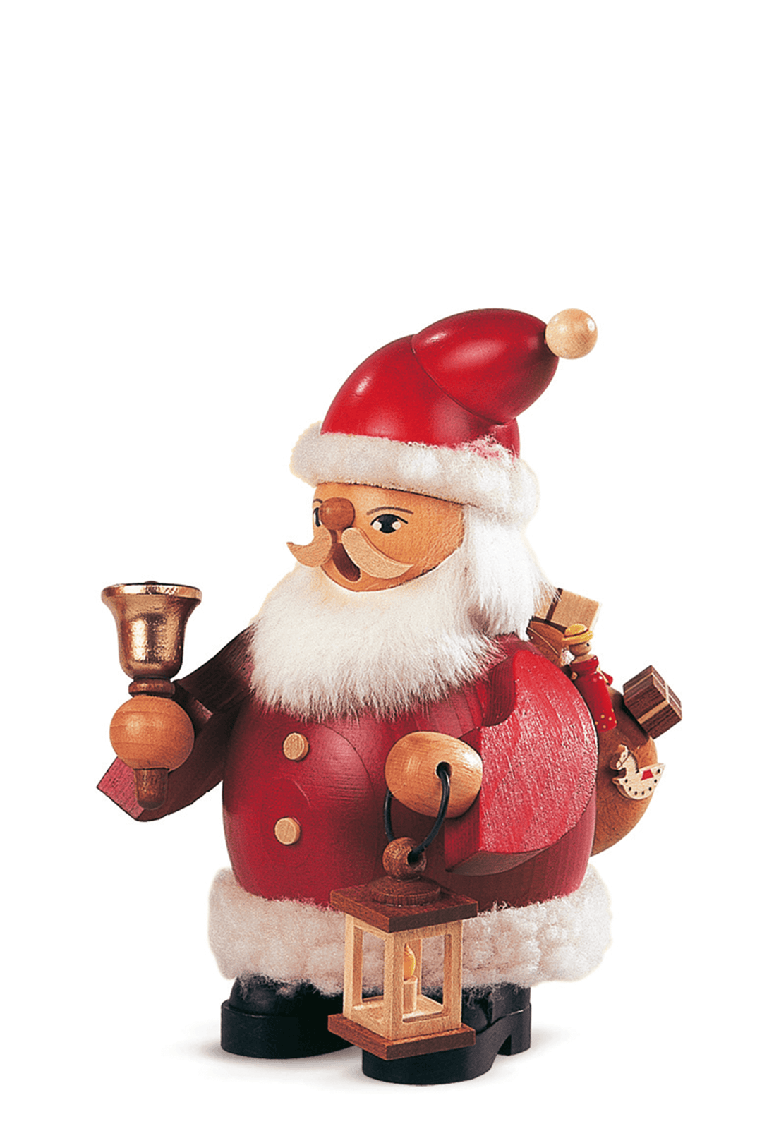 Santa with Bell - German Smoker