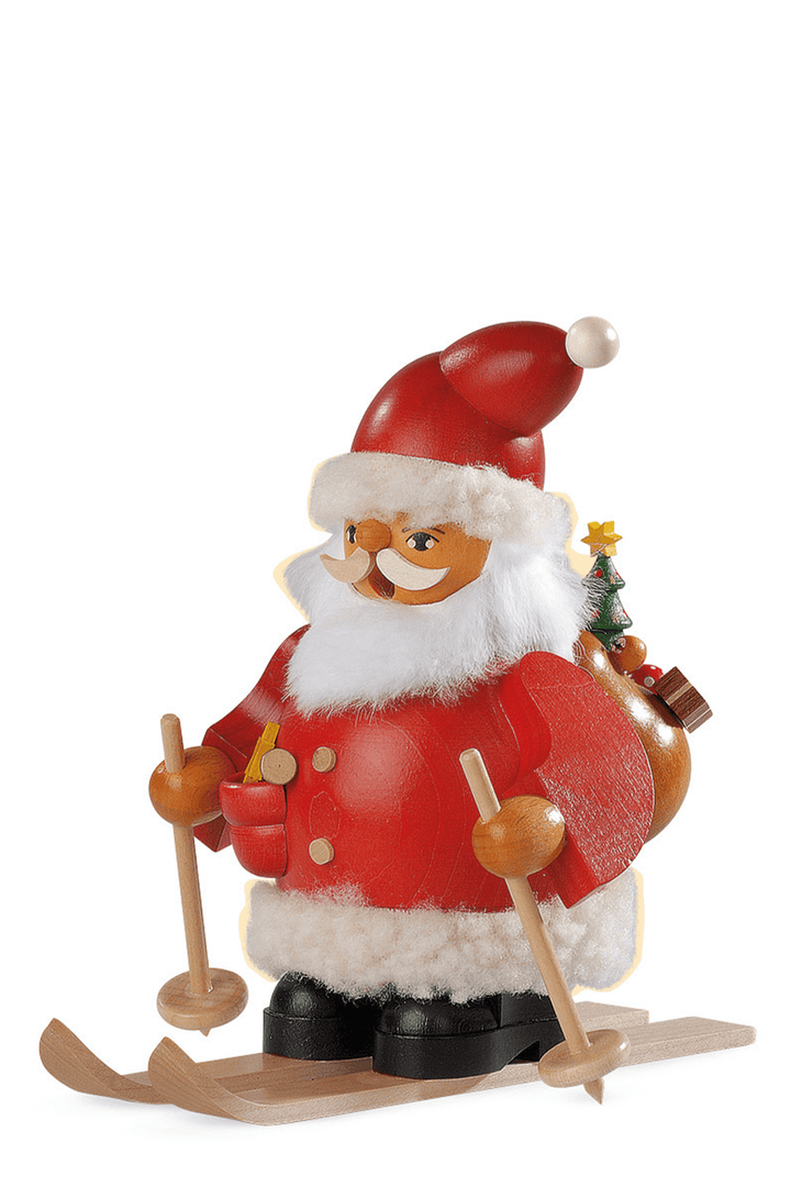 Santa Claus on Skis - German Smoker