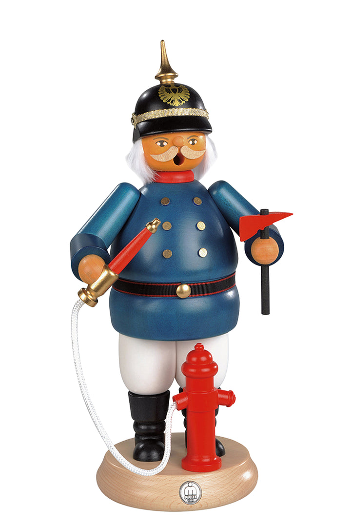 Firefighter Smoking Man - Large