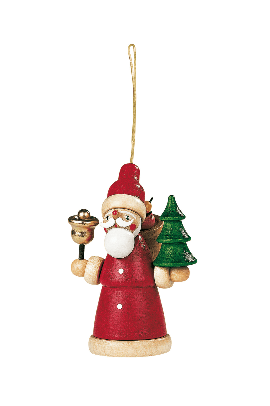 Hand Painted Santa Claus Ornament