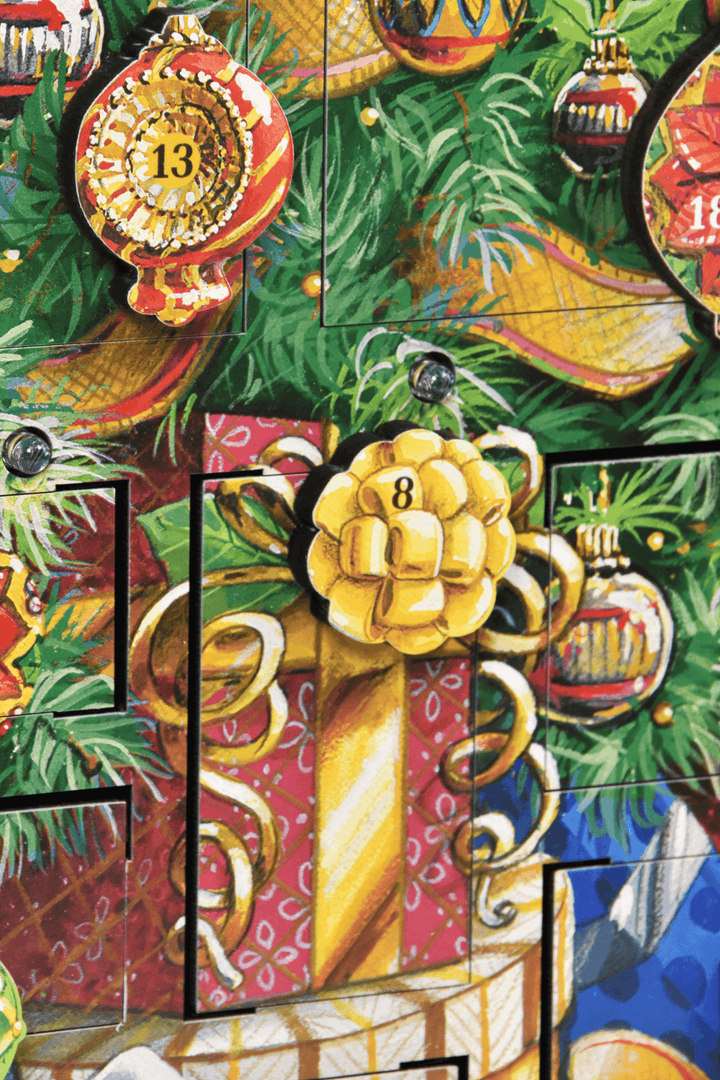 Musical Tree w Lights Advent Calendar