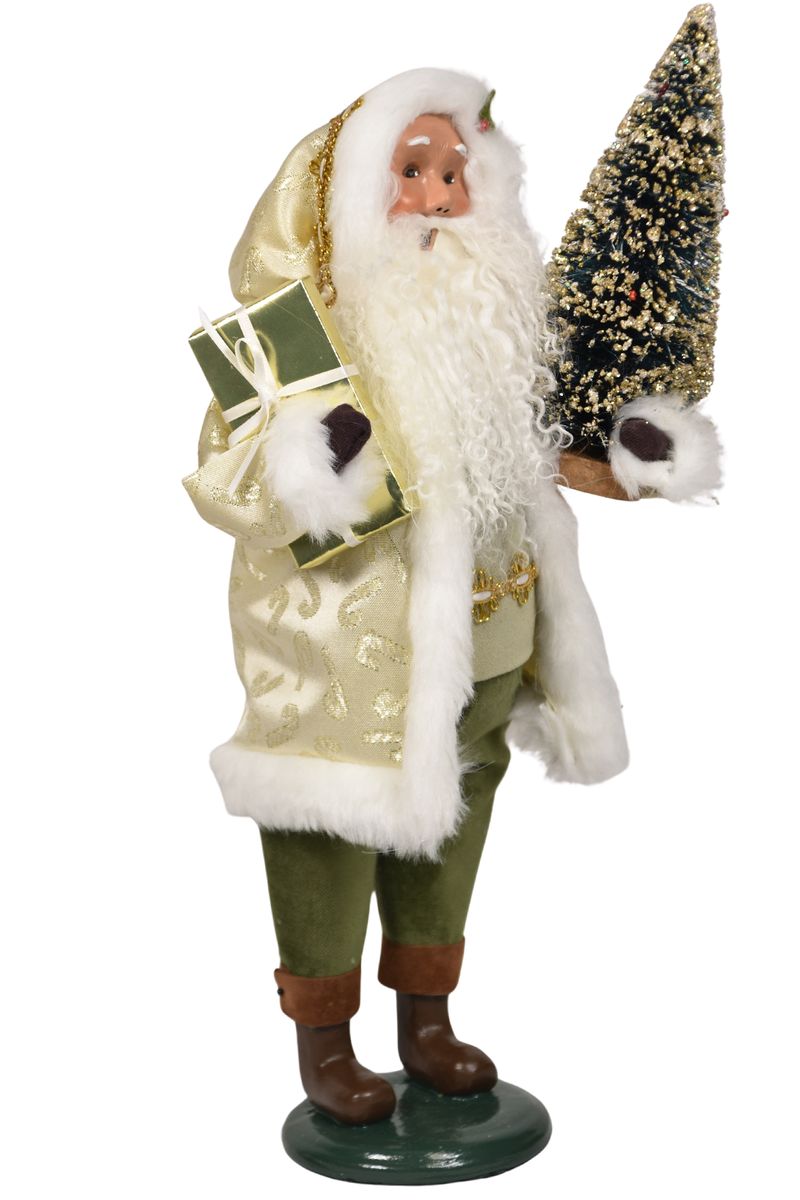 Gold Sparkle Santa