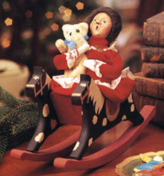 1990  Girl on Rocking Horse