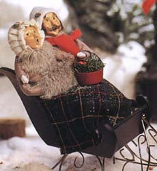 1995  Couple in Sleigh