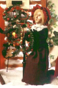 1997  Woman Selling Wreaths