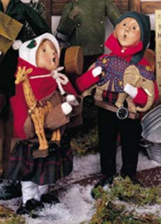 1999  Children with Toys (Pull Toys)