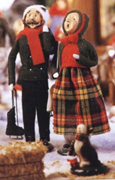 1995  Adults Holding Skates