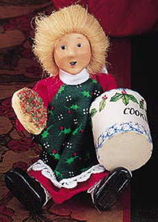 1999  Girl Toddler with Cookie Jar
