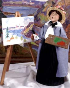 2002  Artist with Easel