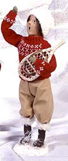 2003  Woman Holding Snowshoes