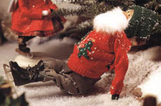 1993  Skating Santa