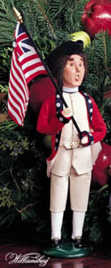 2002  Colonial Man with Flag